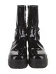 Robert Clergerie Patent Leather Combat Boots