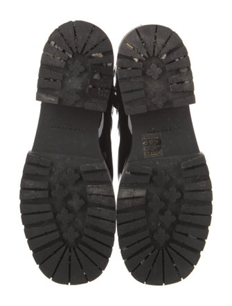 Robert Clergerie Patent Leather Combat Boots