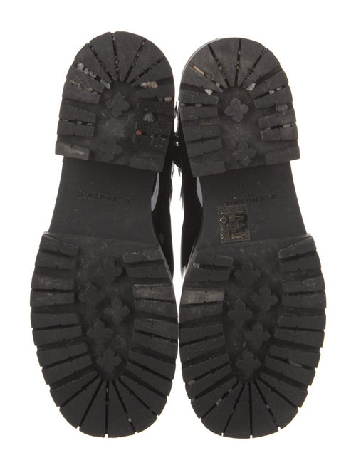 Robert Clergerie Patent Leather Combat Boots