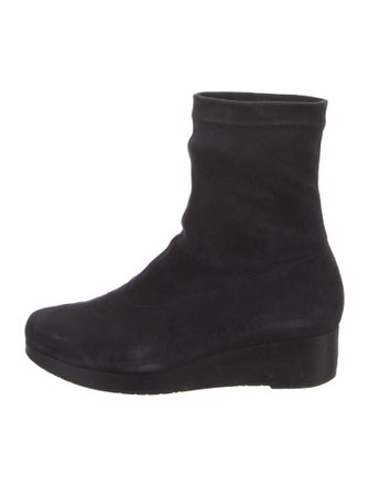 Robert Clergerie Suede Sock Boots