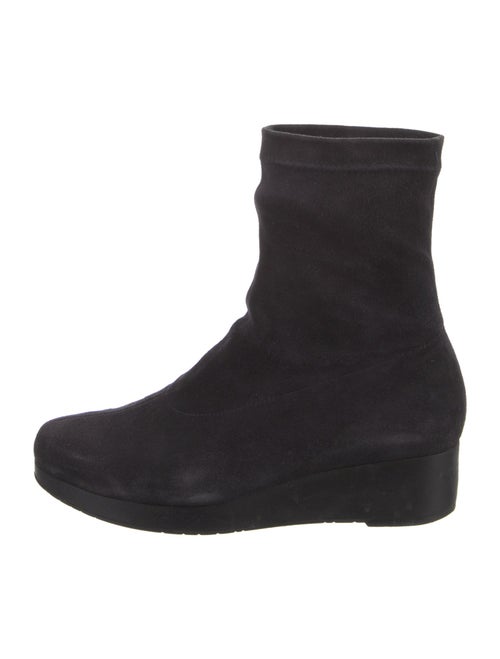Robert Clergerie Suede Sock Boots