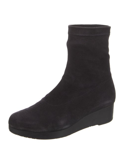 Robert Clergerie Suede Sock Boots