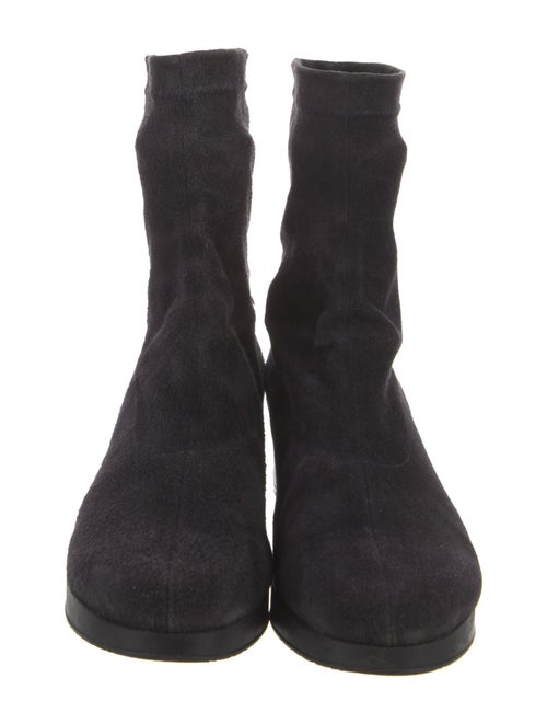 Robert Clergerie Suede Sock Boots