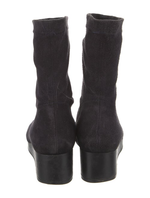 Robert Clergerie Suede Sock Boots