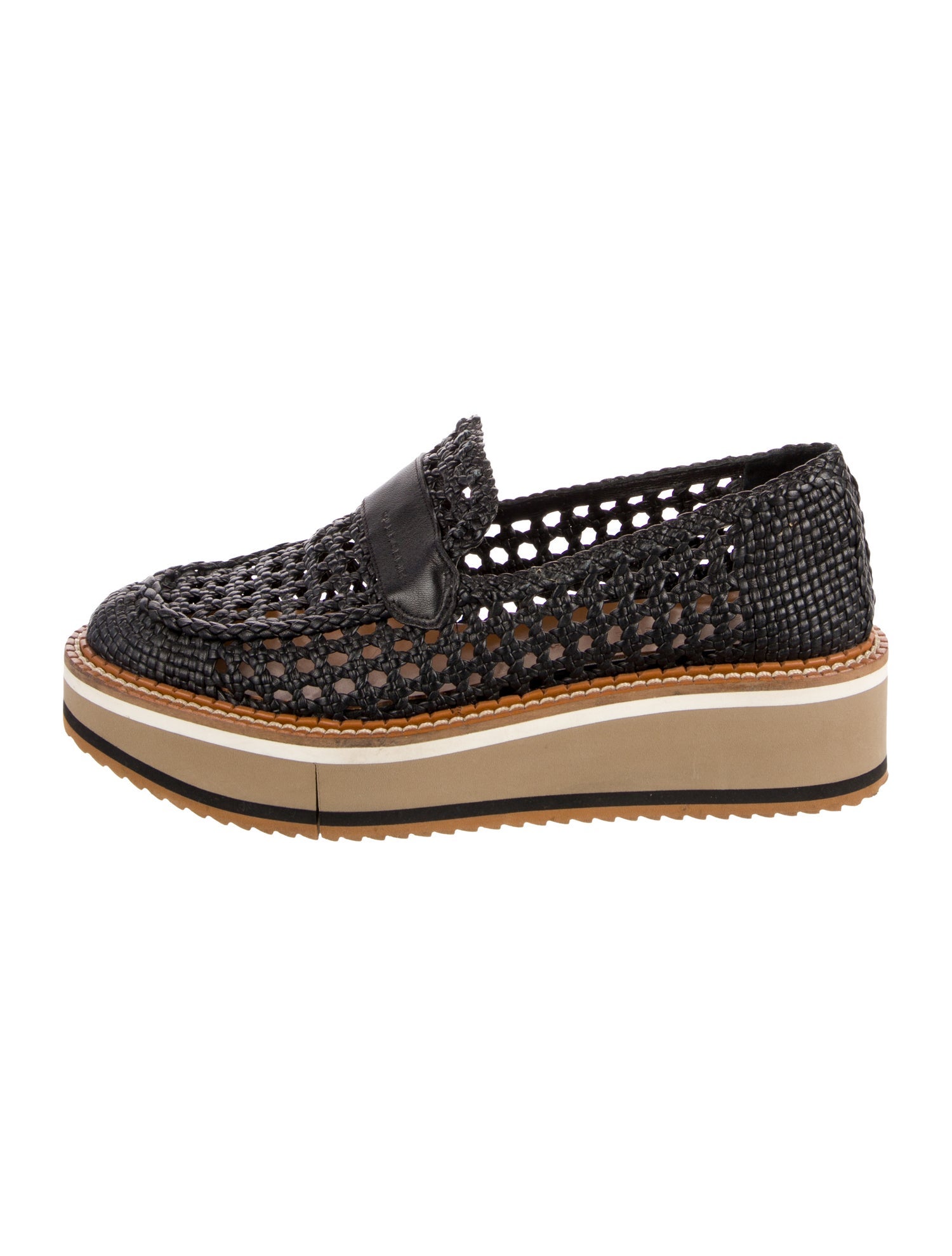 Robert Clergerie Leather Printed Espadrilles