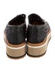 Robert Clergerie Leather Printed Espadrilles