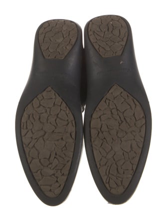 Robert Clergerie Leather Fur Trim Lace-Up Boots