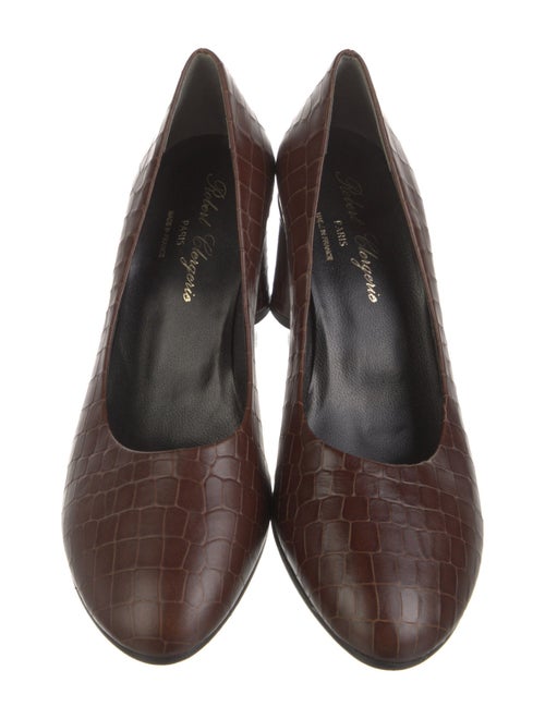 Robert Clergerie Leather Pumps