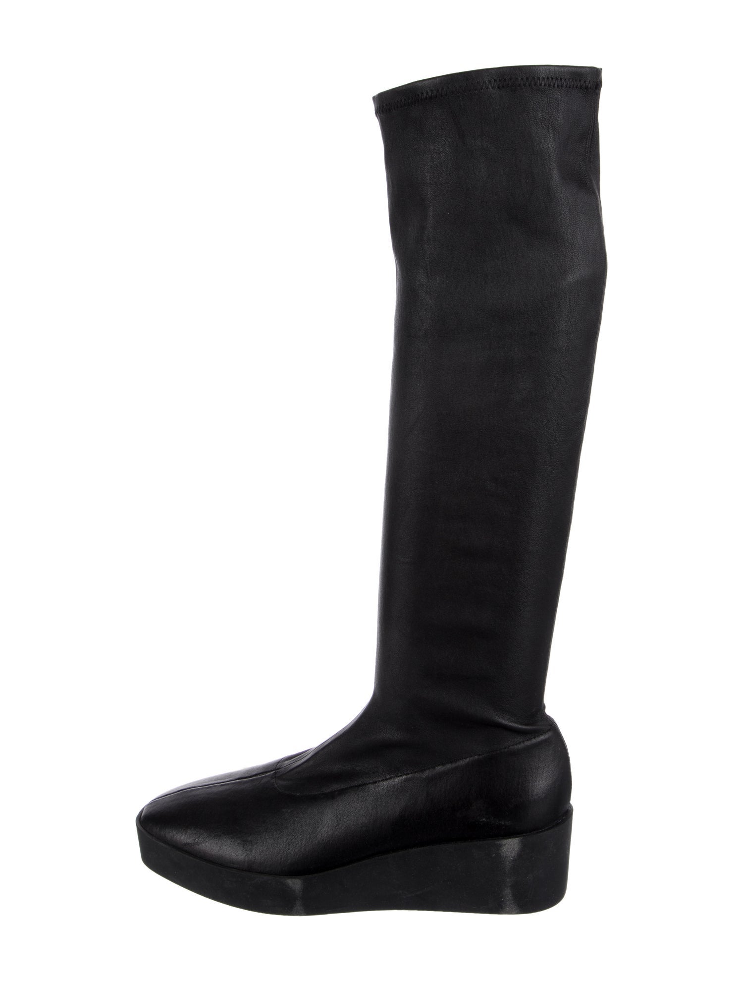 Robert Clergerie Leather Riding Boots