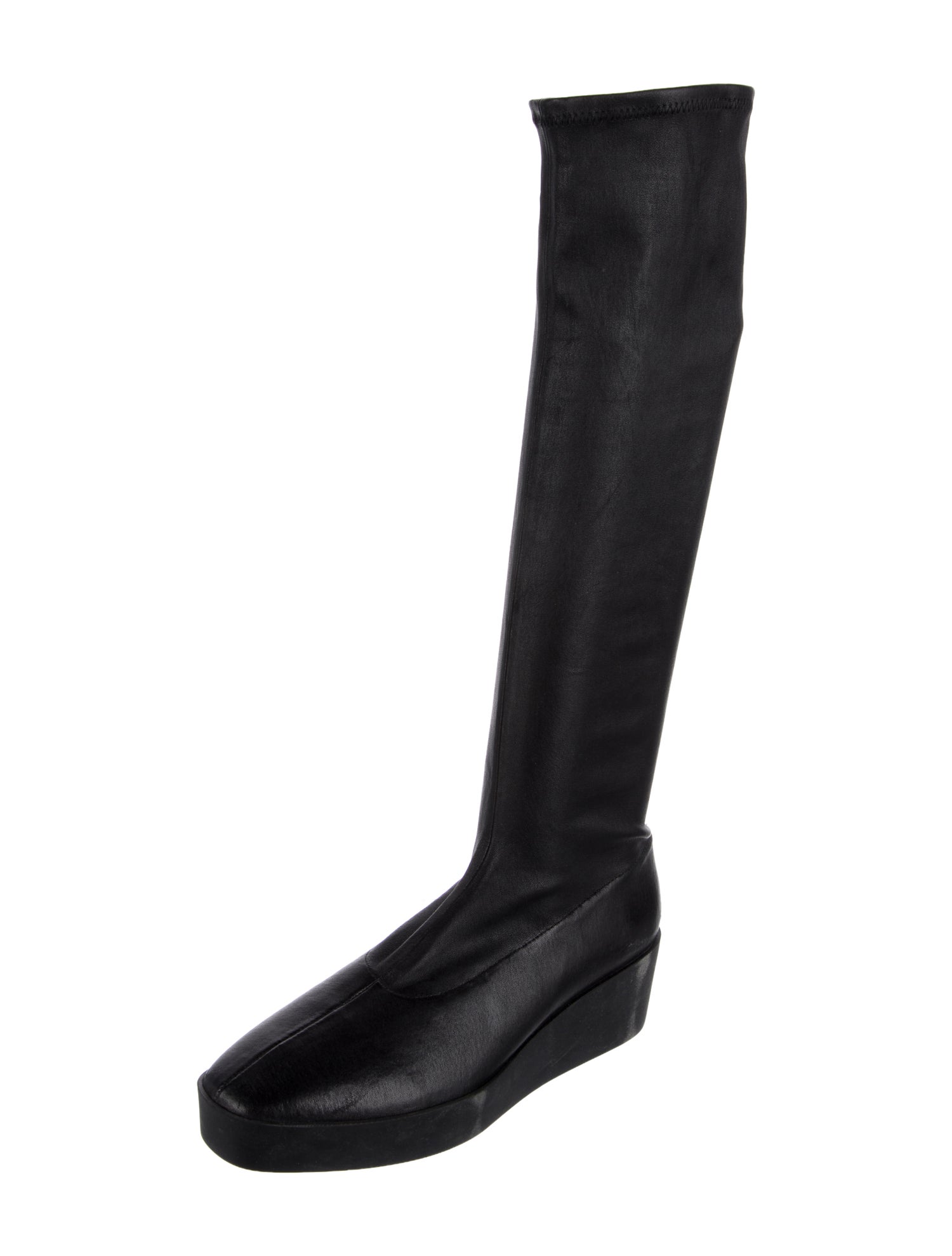 Robert Clergerie Leather Riding Boots