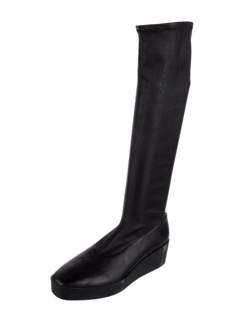 Robert Clergerie Leather Riding Boots