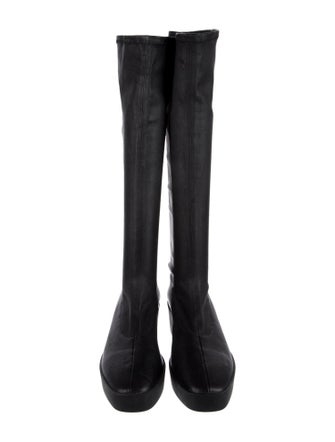 Robert Clergerie Leather Riding Boots