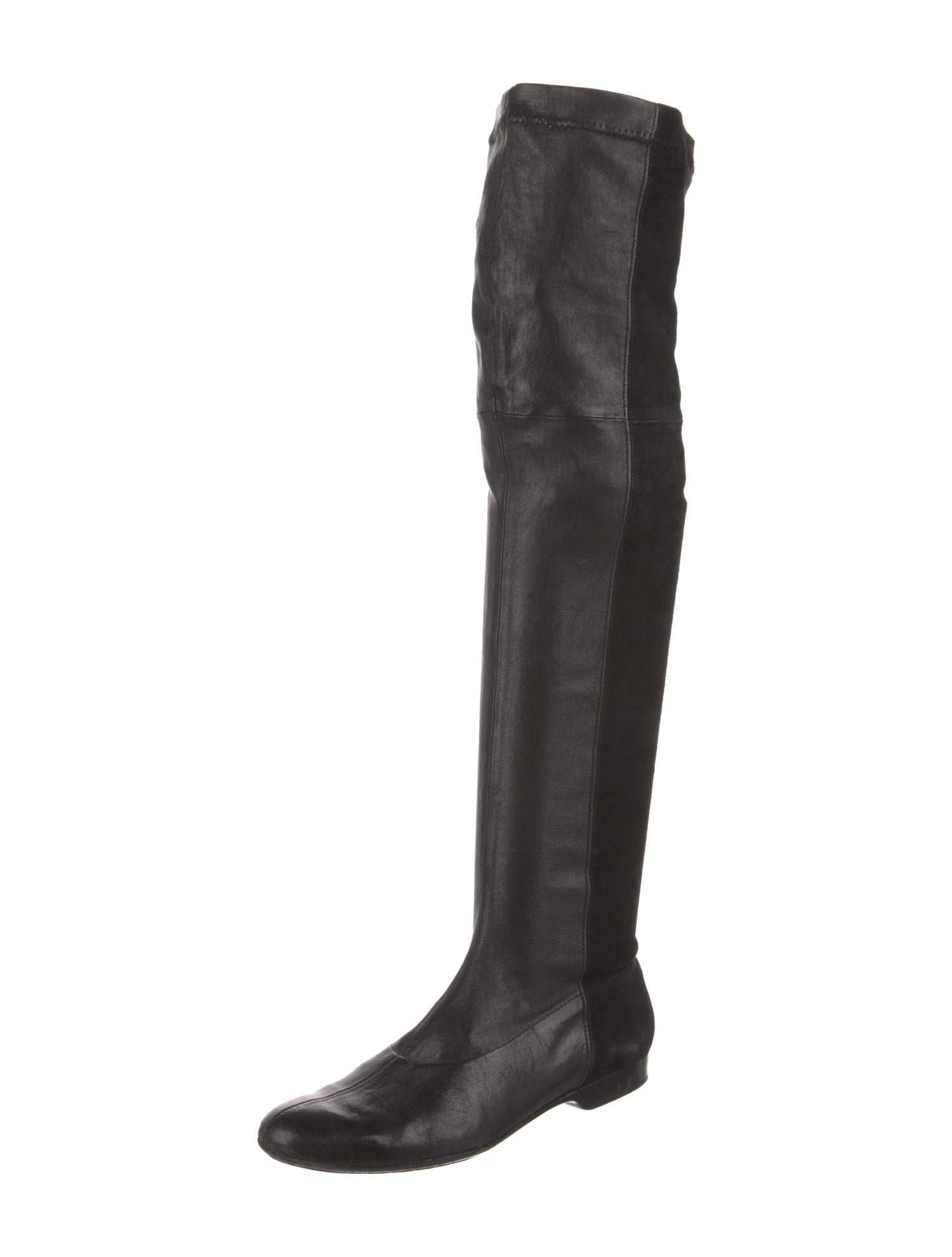 Robert Clergerie Leather Sock Boots