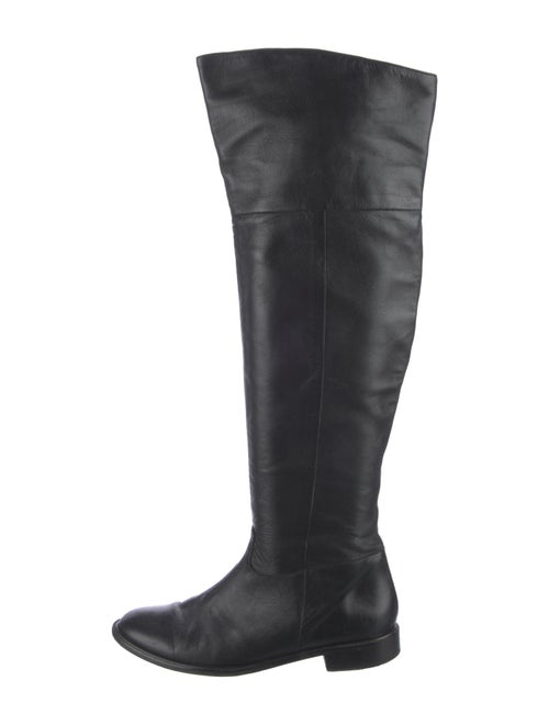 Robert Clergerie Leather Riding Boots