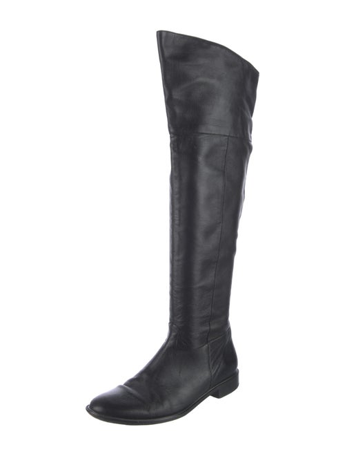 Robert Clergerie Leather Riding Boots