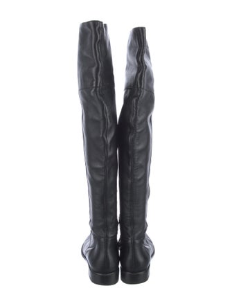 Robert Clergerie Leather Riding Boots