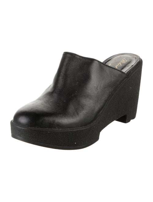 Robert Clergerie Leather Mules