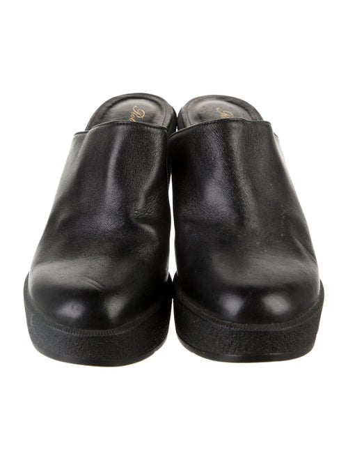 Robert Clergerie Leather Mules