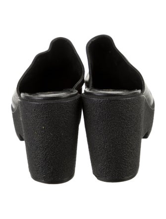 Robert Clergerie Leather Mules