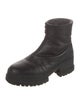 Robert Clergerie Leather Combat Boots