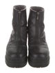 Robert Clergerie Leather Combat Boots
