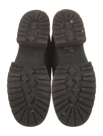 Robert Clergerie Leather Combat Boots