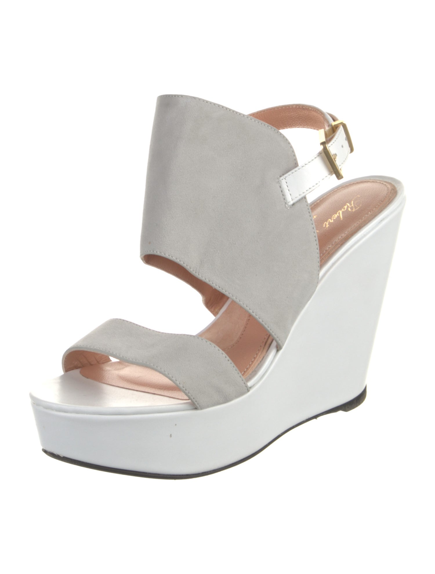 Robert Clergerie Suede Slingback Sandals