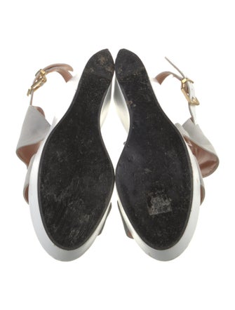 Robert Clergerie Suede Slingback Sandals