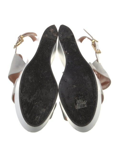 Robert Clergerie Suede Slingback Sandals