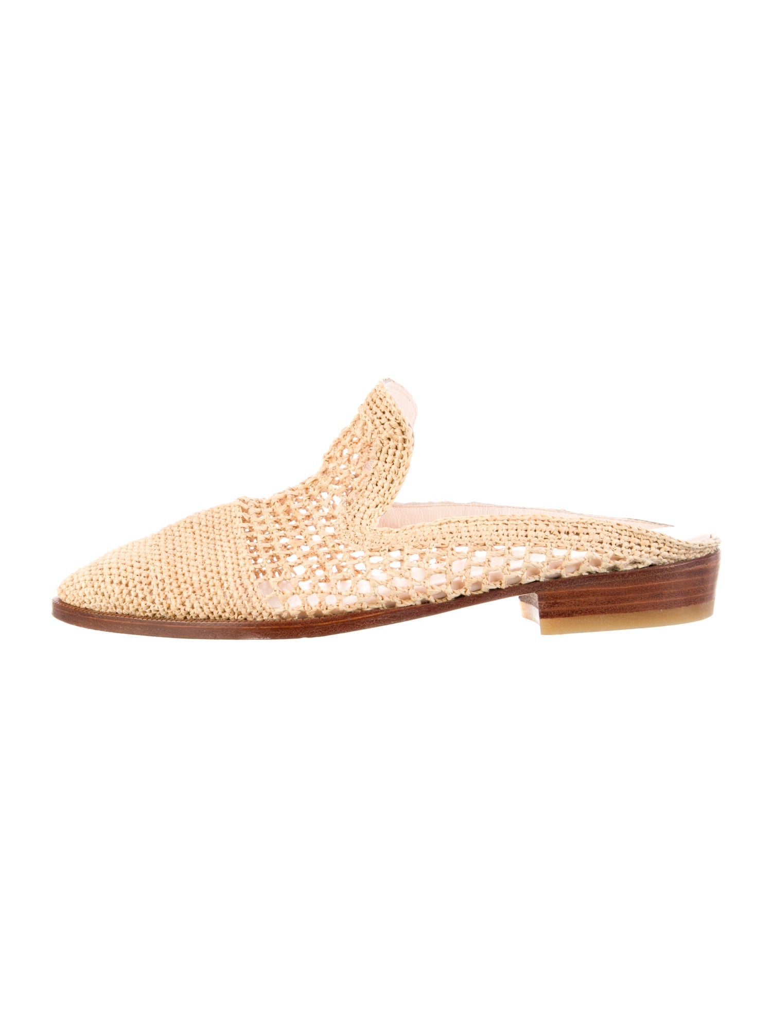Robert Clergerie Raffia Mules