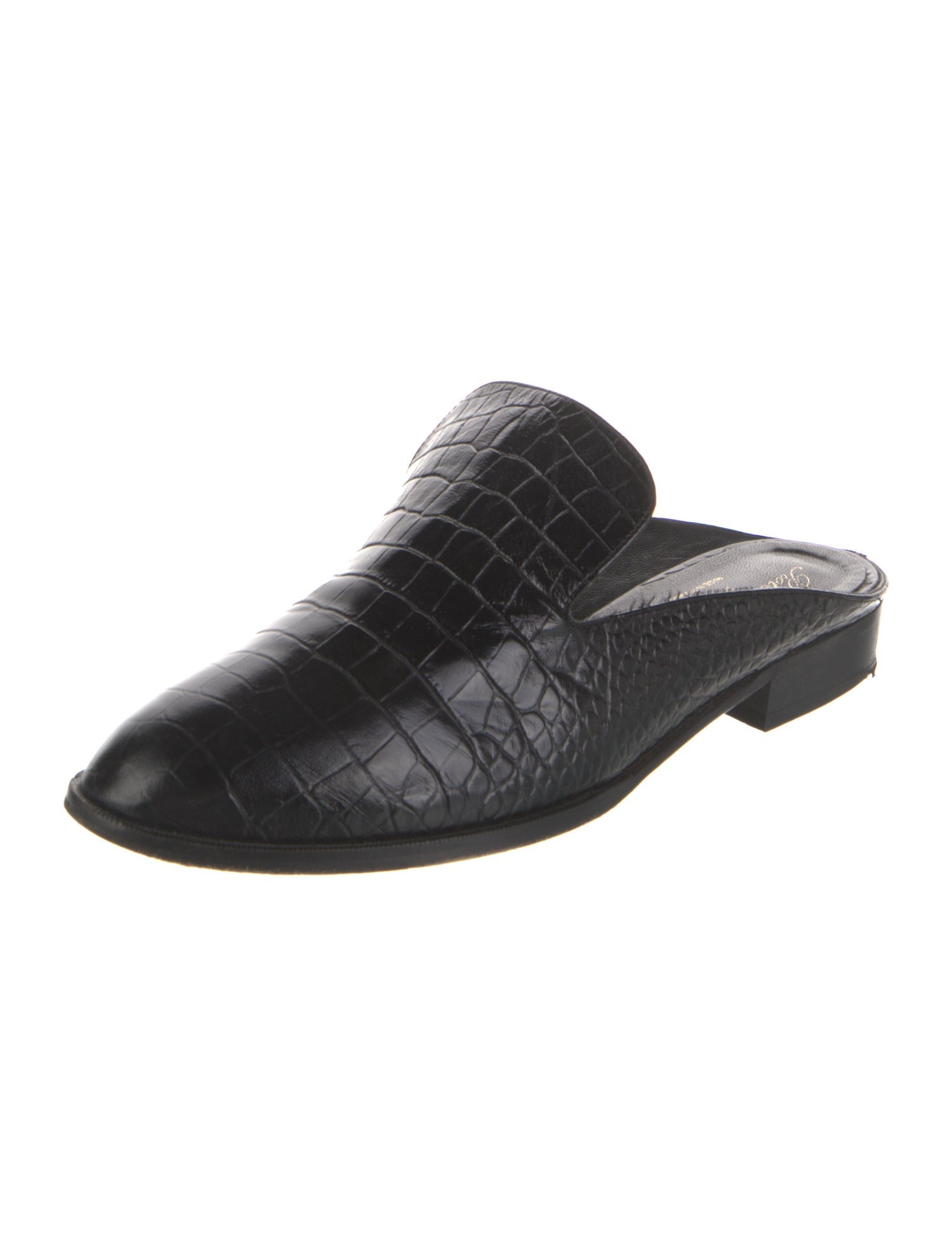Robert Clergerie Leather Mules