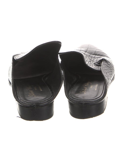 Robert Clergerie Leather Mules