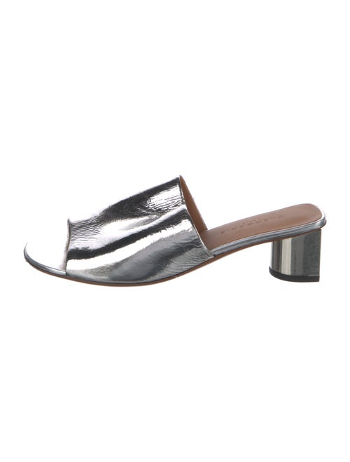 Robert Clergerie Leather Slides