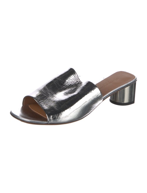 Robert Clergerie Leather Slides