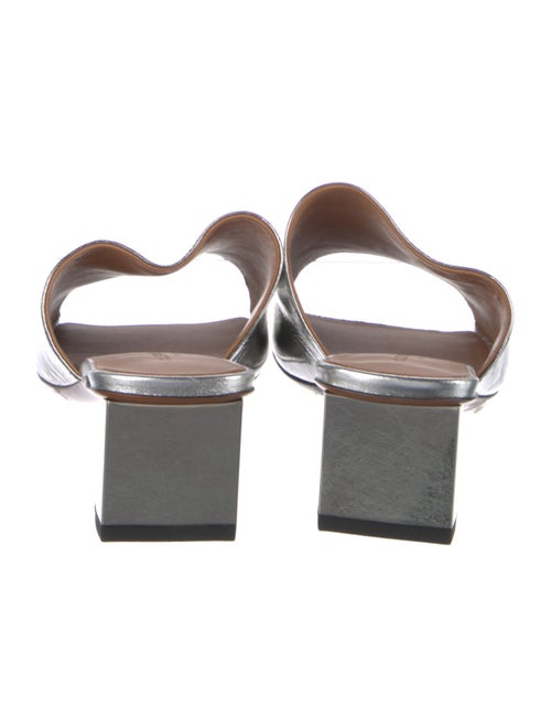 Robert Clergerie Leather Slides