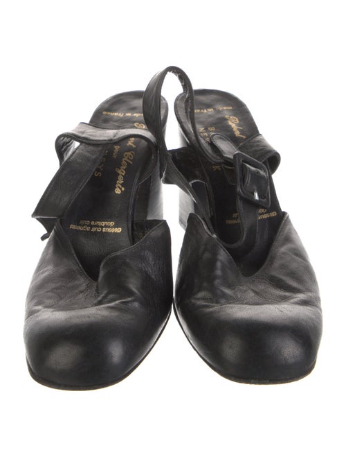 Robert Clergerie Suede Slingback Pumps