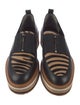 Robert Clergerie Leather Striped Loafers
