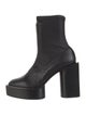 Robert Clergerie Leather Sock Boots