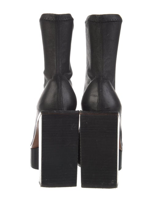 Robert Clergerie Leather Sock Boots