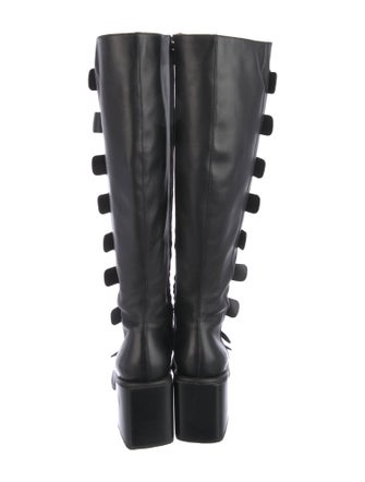 Robert Clergerie Leather Riding Boots