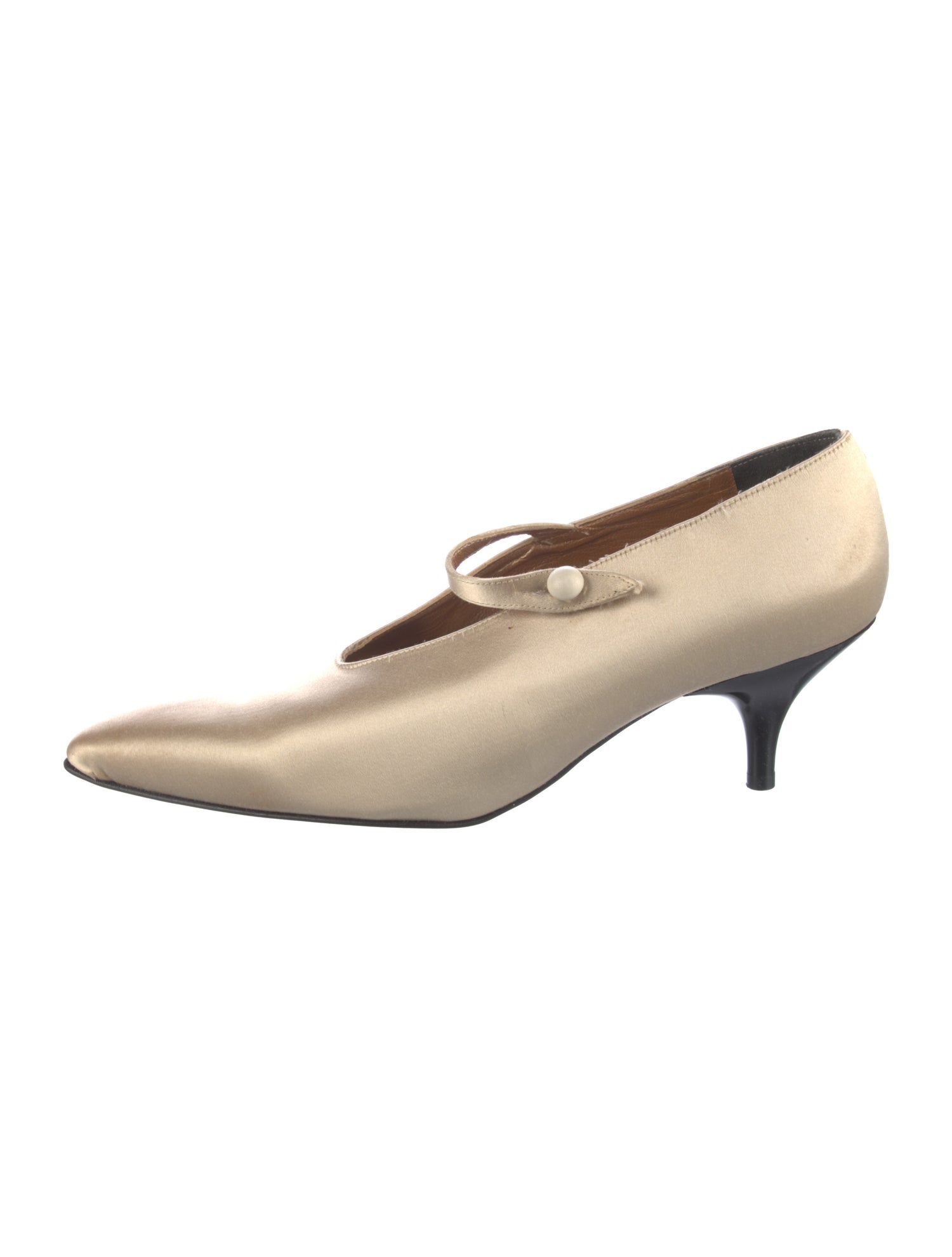 Robert Clergerie Vintage Satin Pumps