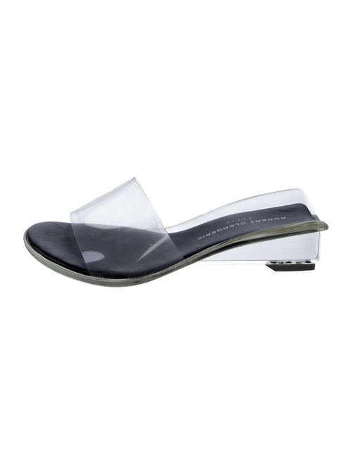 Robert Clergerie Leather Slides