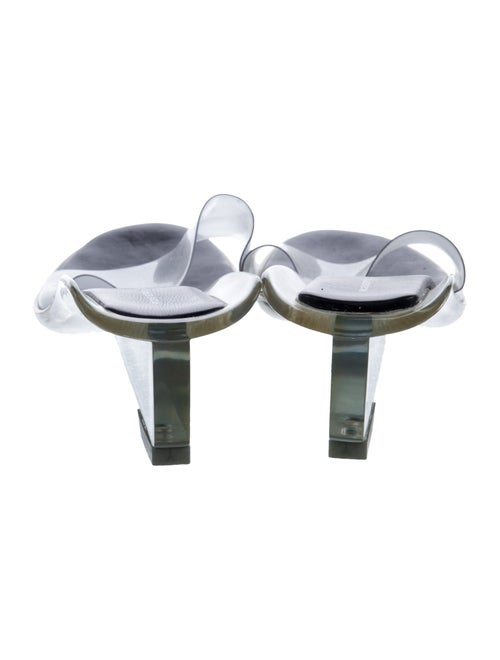 Robert Clergerie Leather Slides