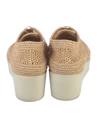 Robert Clergerie Raffia Sneakers