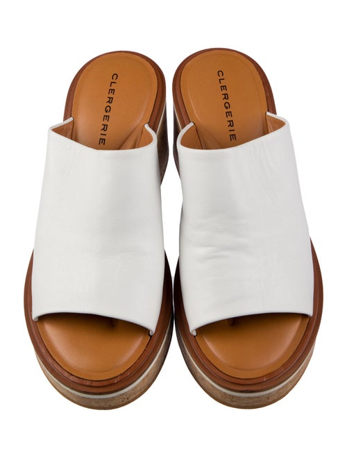 Robert Clergerie Leather Slides