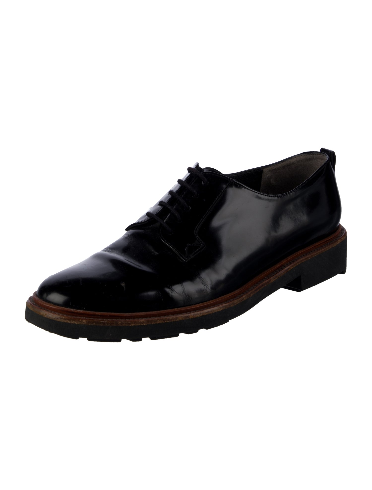 Robert Clergerie Leather Derby Shoes