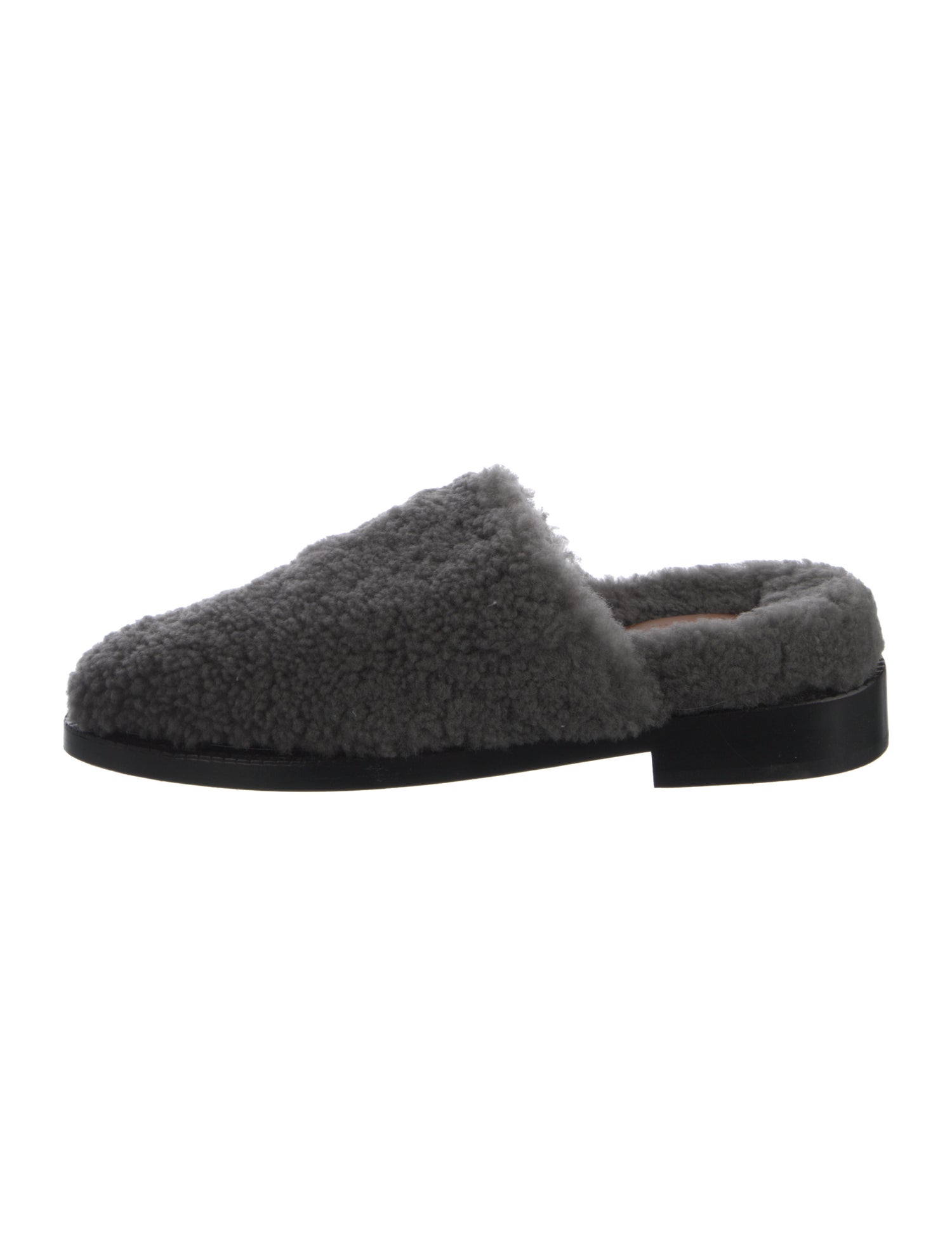 Robert Clergerie Shearling Mules
