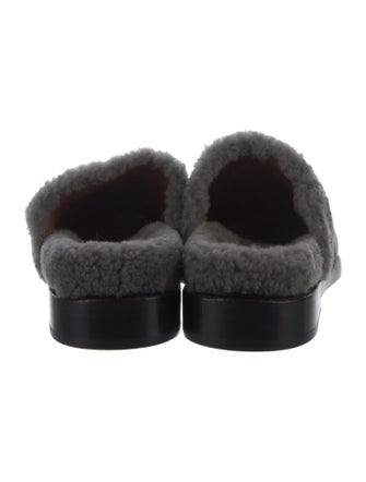 Robert Clergerie Shearling Mules