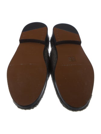 Robert Clergerie Shearling Mules