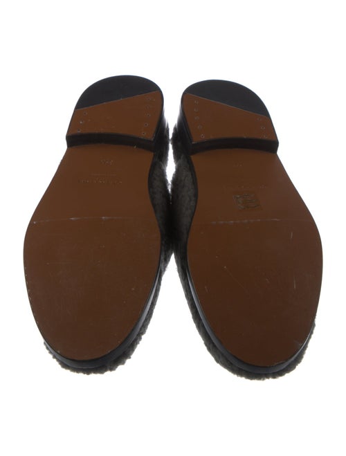 Robert Clergerie Shearling Mules